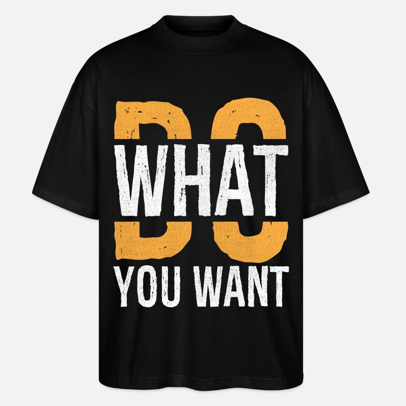 Faites ce que vous voulez - T-shirt bio Blaster 2.0 coupe oversize Stanley/Stella Unisexe - noir