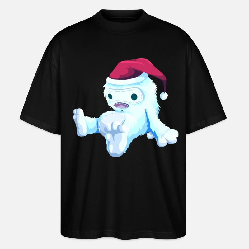 Poupée de Noël - T-shirt bio Blaster 2.0 coupe oversize Stanley/Stella Unisexe - noir