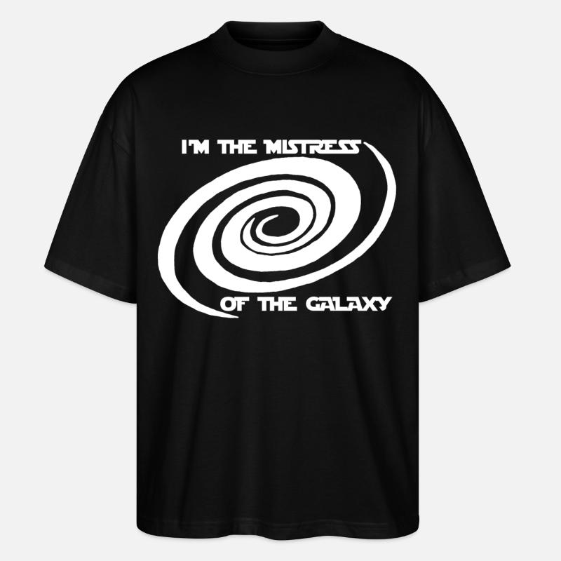 Herrin der Galaxis - Stanley/Stella Oversized Unisex Bio T-Shirt Blaster 2.0 - Schwarz