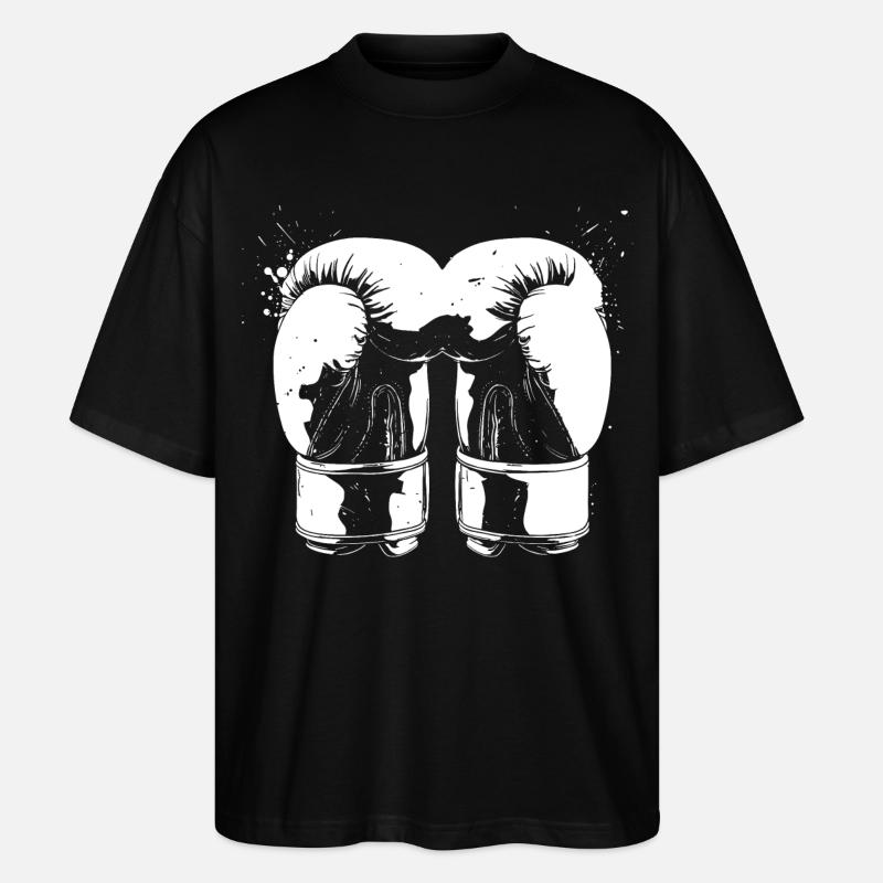 Gants de kickboxing Graphic - T-shirt bio Blaster 2.0 coupe oversize Stanley/Stella Unisexe - noir