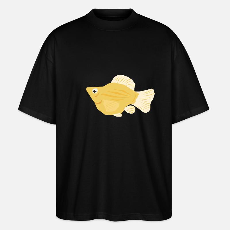 Tropische Molly - Stanley/Stella Oversized Unisex Bio T-Shirt Blaster 2.0 - Schwarz