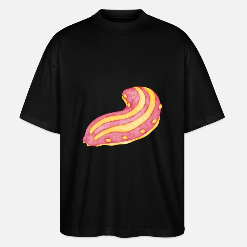 Curieuse concombre de mer - T-shirt bio Blaster 2.0 coupe oversize Stanley/Stella Unisexe - noir