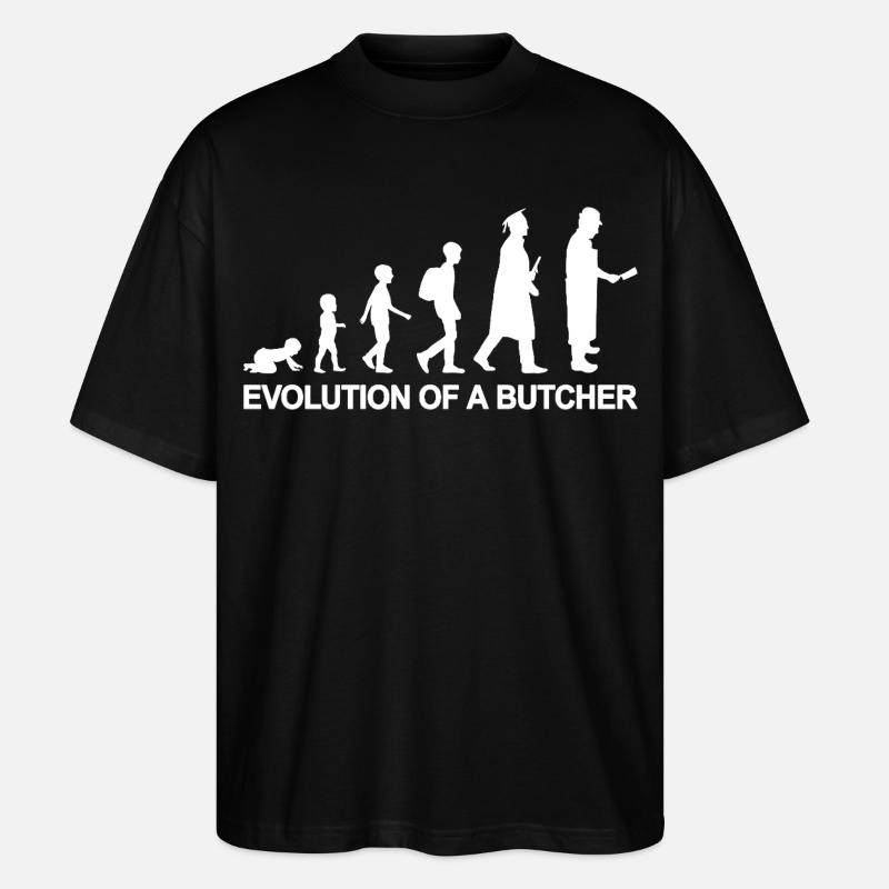 Metzger Evolution - Stanley/Stella Oversized Unisex Bio T-Shirt Blaster 2.0 - Schwarz