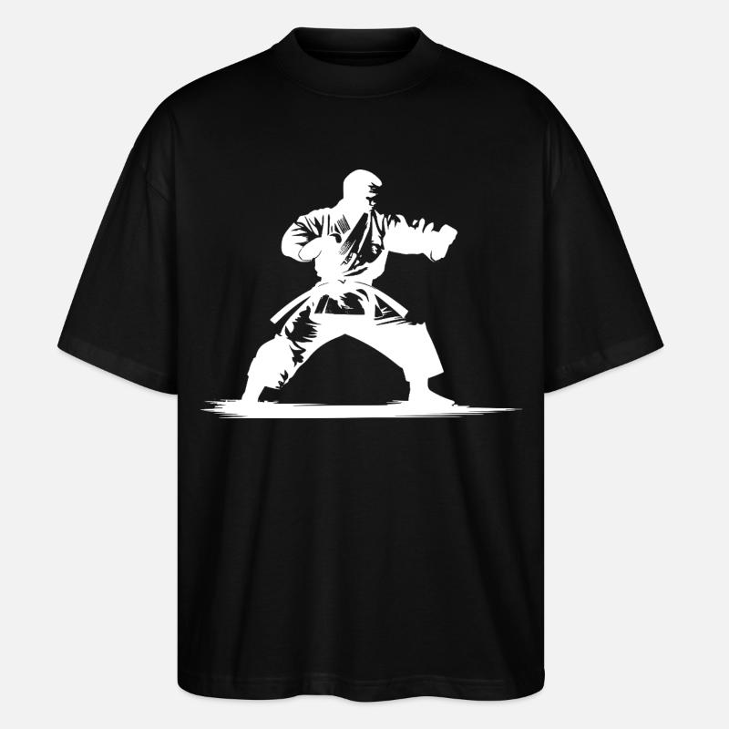 Karateka - Stanley/Stella Oversized Unisex Bio T-Shirt Blaster 2.0 - Schwarz