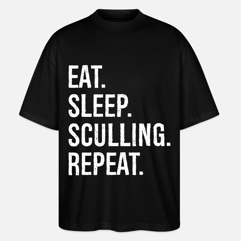 Manger dormir godille répéter - T-shirt bio Blaster 2.0 coupe oversize Stanley/Stella Unisexe - noir