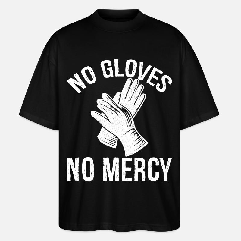 Pas de gants, pas de pitié - T-shirt bio Blaster 2.0 coupe oversize Stanley/Stella Unisexe - noir