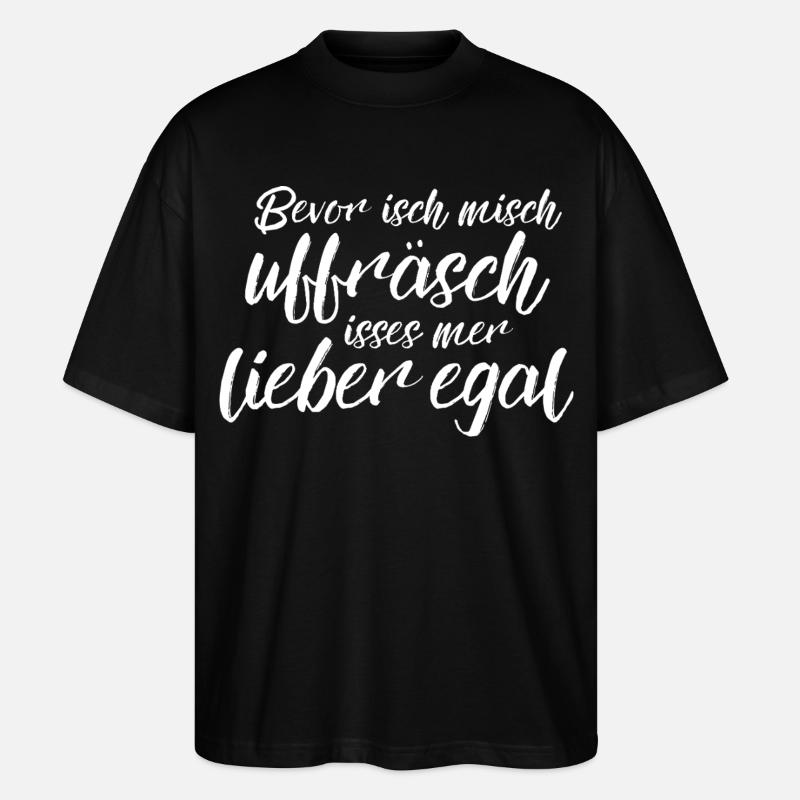 Better no matter - know - Stanley/Stella Oversized Unisex Organic T-shirt Blaster 2.0 - black