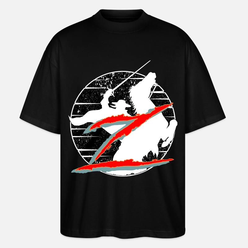 Horsman - Stanley/Stella Oversized Unisex Bio T-Shirt Blaster 2.0 - Schwarz