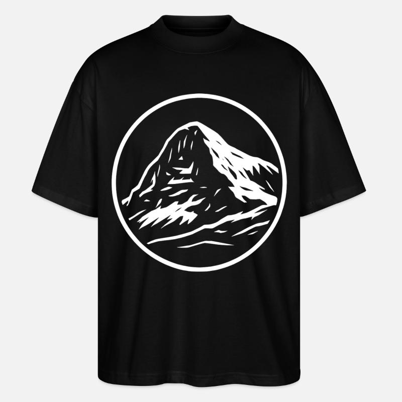Eiger - Stanley/Stella Oversized Unisex Organic T-shirt Blaster 2.0 - black