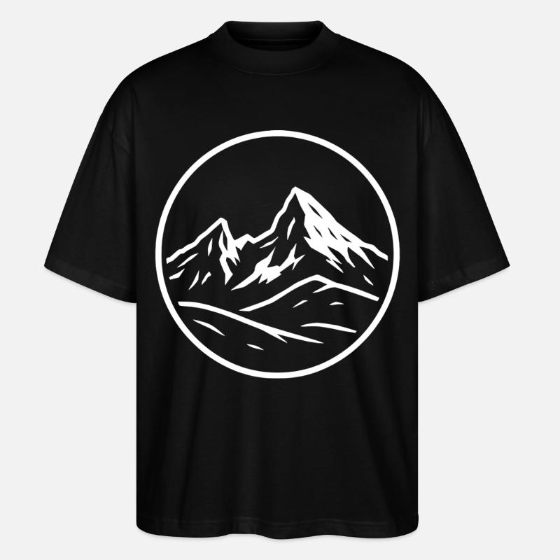 Watzmann - Stanley/Stella Oversized Unisex Bio T-Shirt Blaster 2.0 - Schwarz