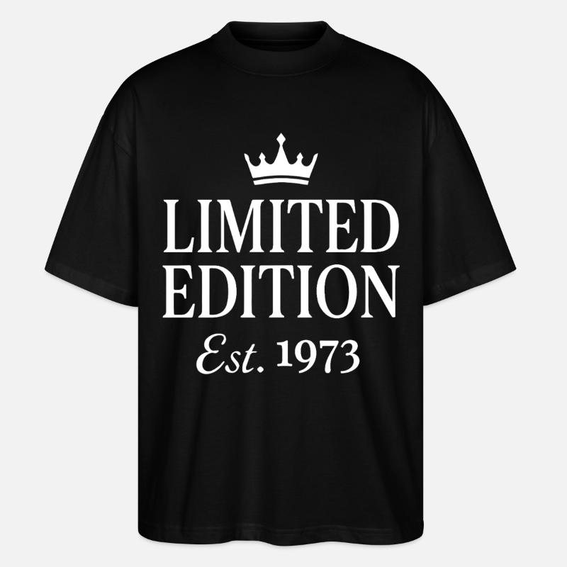 Édition limitée Est. 1973 - T-shirt bio Blaster 2.0 coupe oversize Stanley/Stella Unisexe - noir