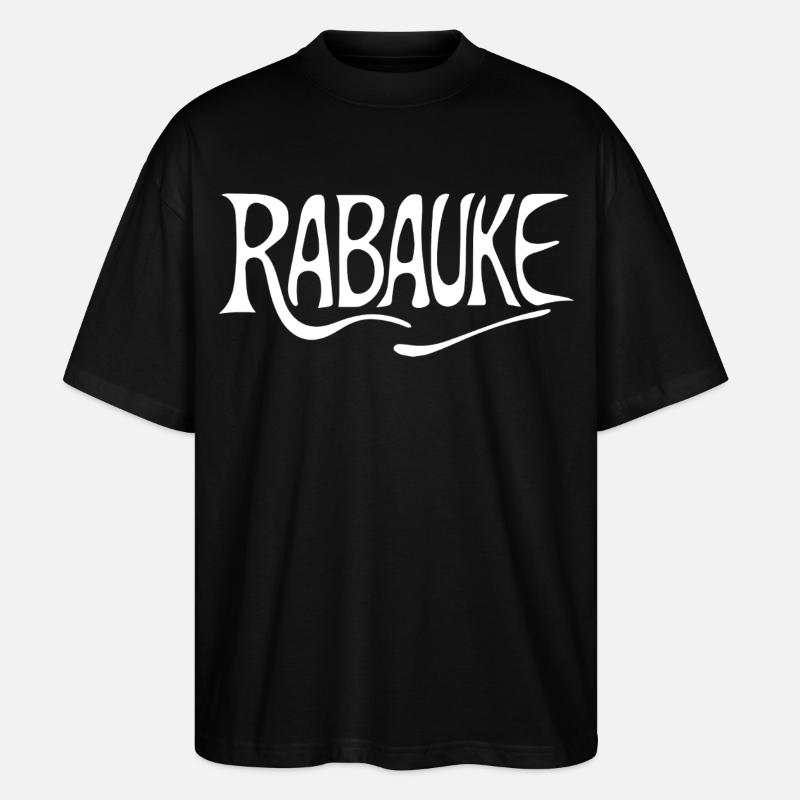 Rabauke - Stanley/Stella Oversized Unisex Bio T-Shirt Blaster 2.0 - Schwarz