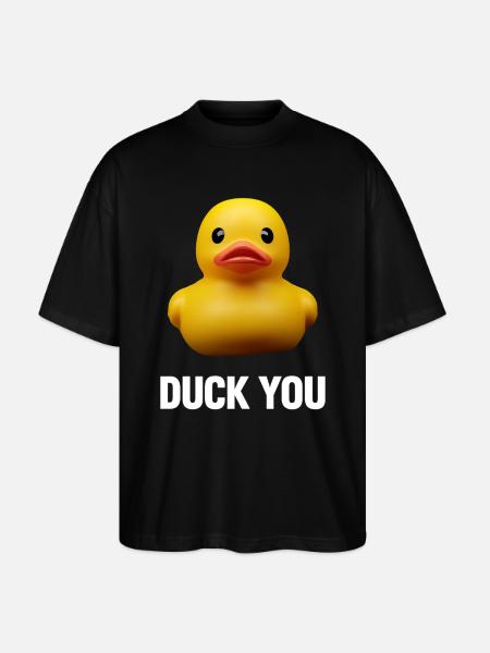 Canard ou - T-shirt bio Blaster 2.0 coupe oversize Stanley/Stella Unisexe - noir