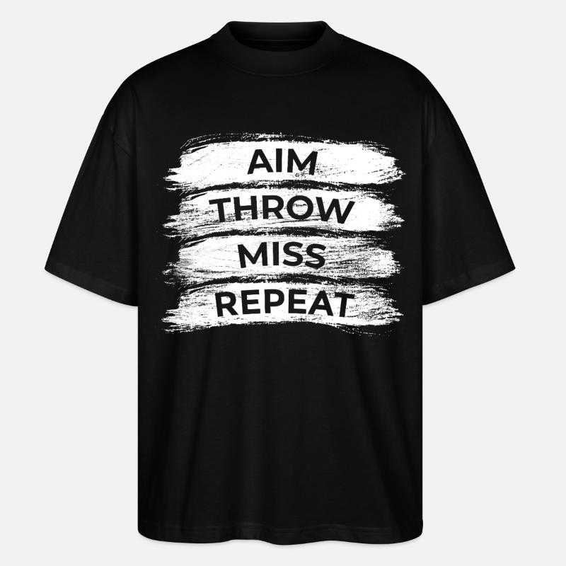 Techniques de fléchettes - T-shirt bio Blaster 2.0 coupe oversize Stanley/Stella Unisexe - noir