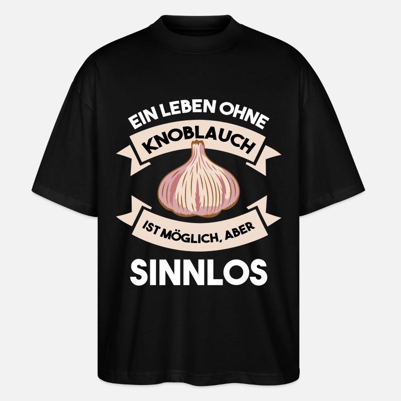 Inutile sans ail - T-shirt bio Blaster 2.0 coupe oversize Stanley/Stella Unisexe - noir
