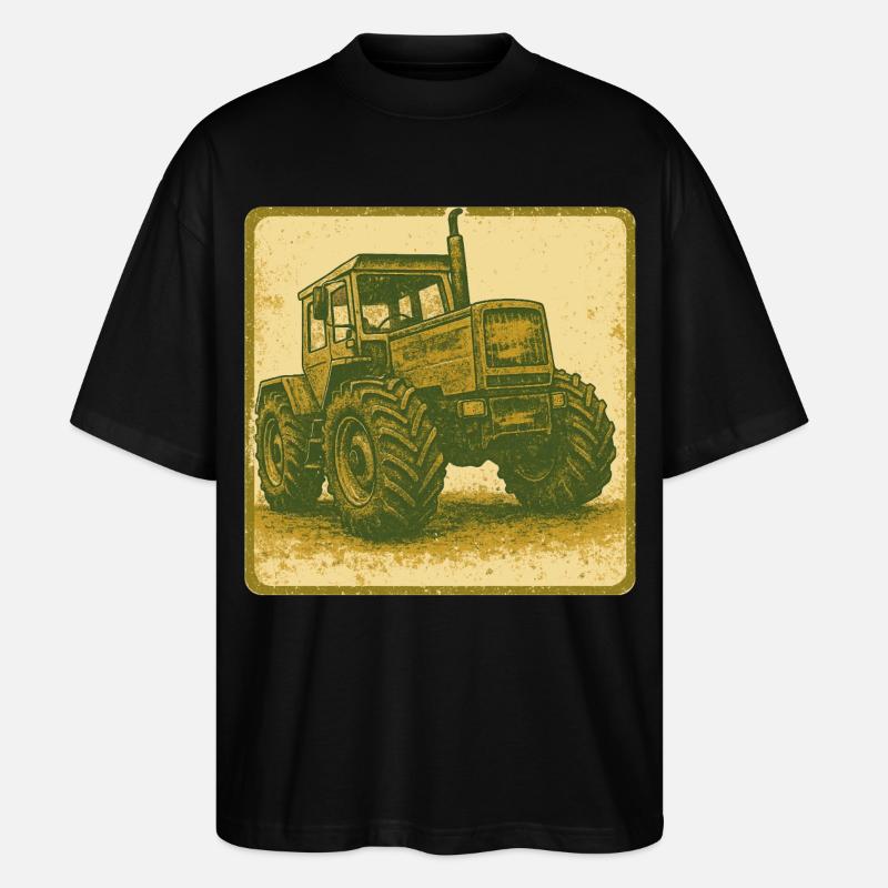 Ackerbeißer - Stanley/Stella Oversized Unisex Bio T-Shirt Blaster 2.0 - Schwarz