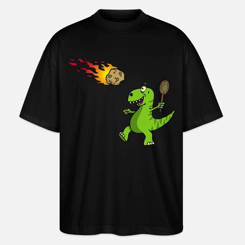 Rücksendung an den Absender - Stanley/Stella Oversized Unisex Bio T-Shirt Blaster 2.0 - Schwarz