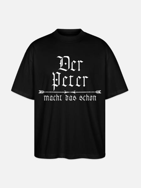 Peter is already doing it - Stanley/Stella Oversized Unisex Organic T-shirt Blaster 2.0 - black