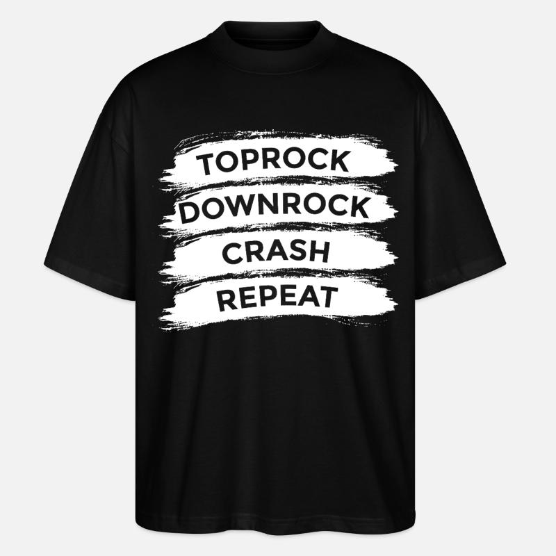 Breakdance Techniques - T-shirt bio Blaster 2.0 coupe oversize Stanley/Stella Unisexe - noir