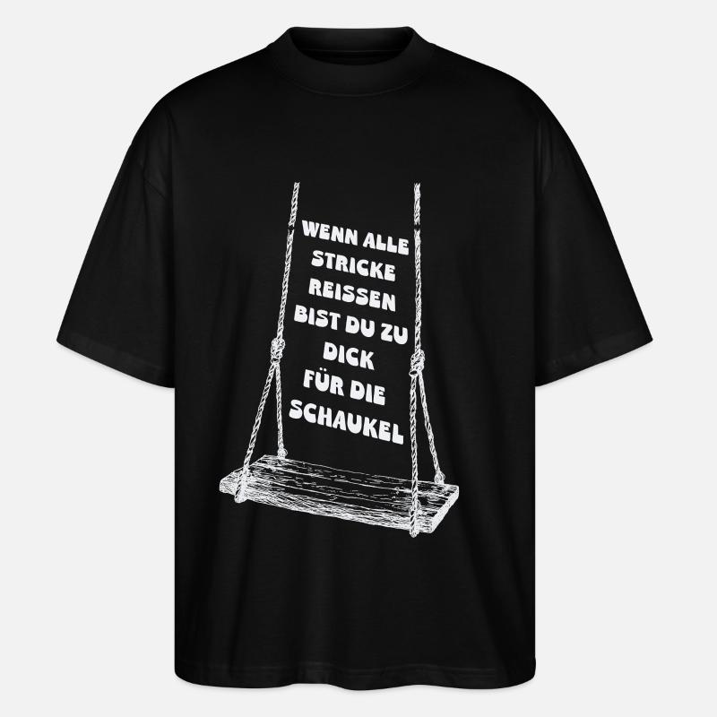 Quand tout le reste échoue - T-shirt bio Blaster 2.0 coupe oversize Stanley/Stella Unisexe - noir