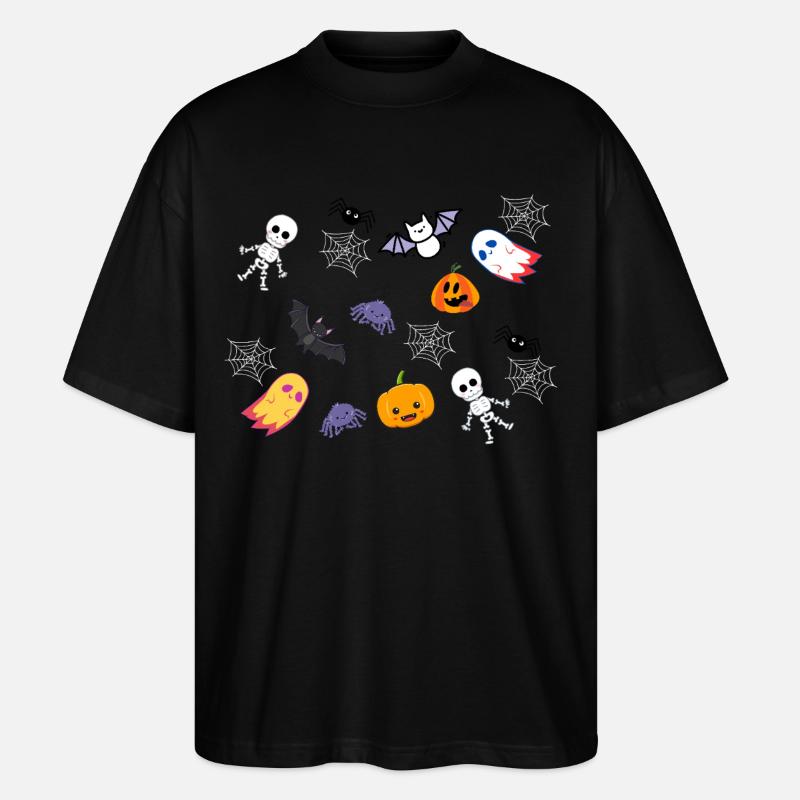 Halloween-Crew - Stanley/Stella Oversized Unisex Bio T-Shirt Blaster 2.0 - Schwarz