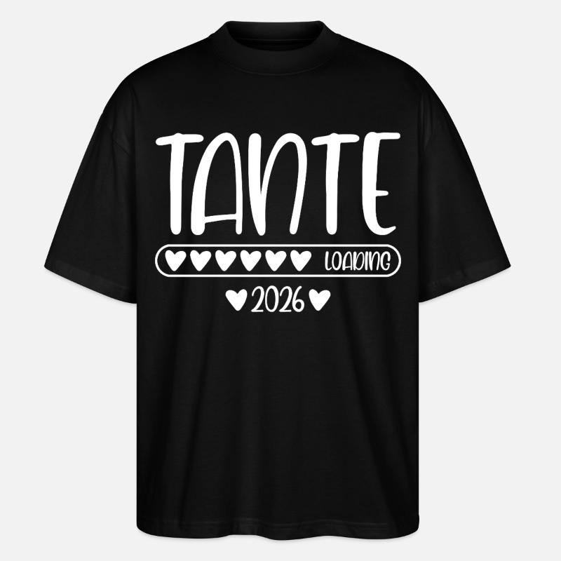 Tante 2026 loading - Stanley/Stella Oversized Unisex Bio T-Shirt Blaster 2.0 - Schwarz