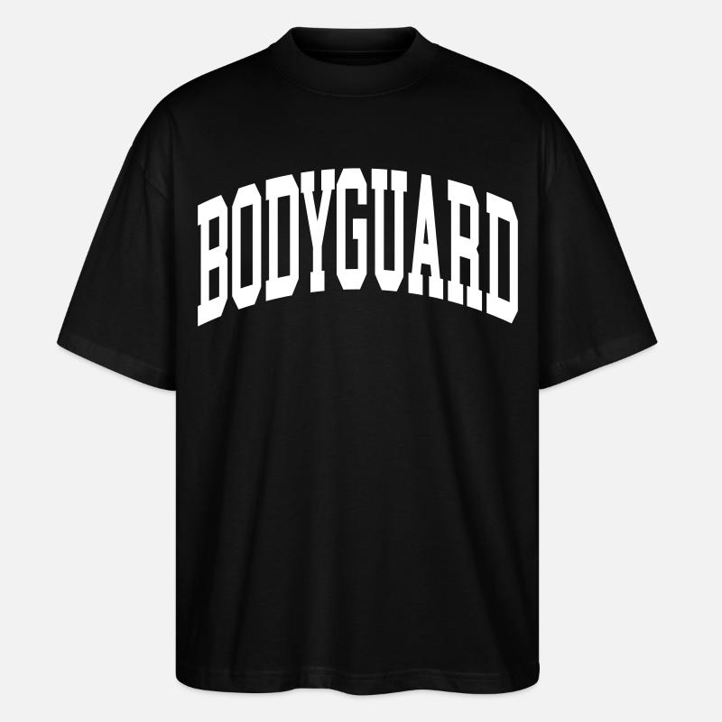 garde du corps - T-shirt bio Blaster 2.0 coupe oversize Stanley/Stella Unisexe - noir