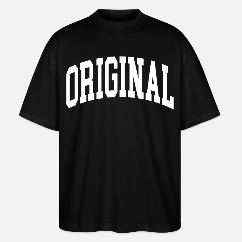 Original - Stanley/Stella Oversized Unisex Bio T-Shirt Blaster 2.0 - Schwarz