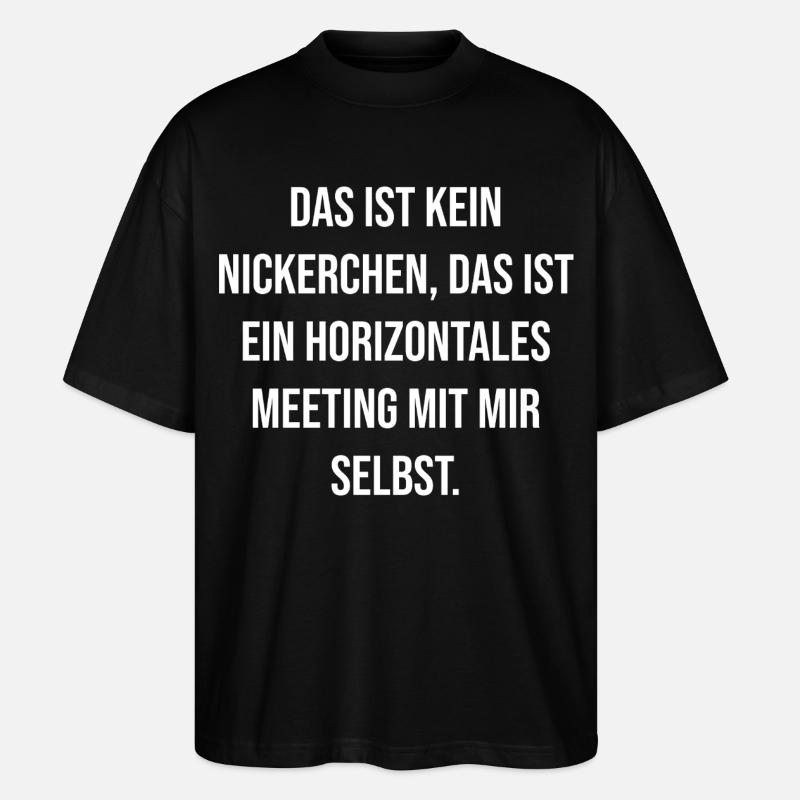 Horizon vers le Soi - T-shirt bio Blaster 2.0 coupe oversize Stanley/Stella Unisexe - noir