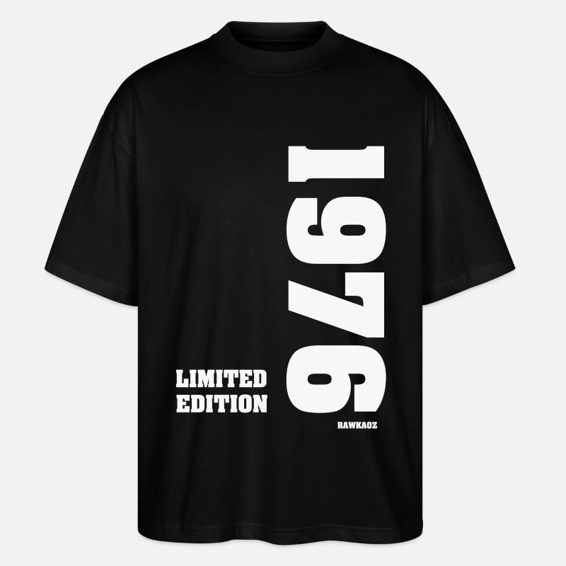 Édition limitée : Édition limitée 1976 - T-shirt bio Blaster 2.0 coupe oversize Stanley/Stella Unisexe - noir