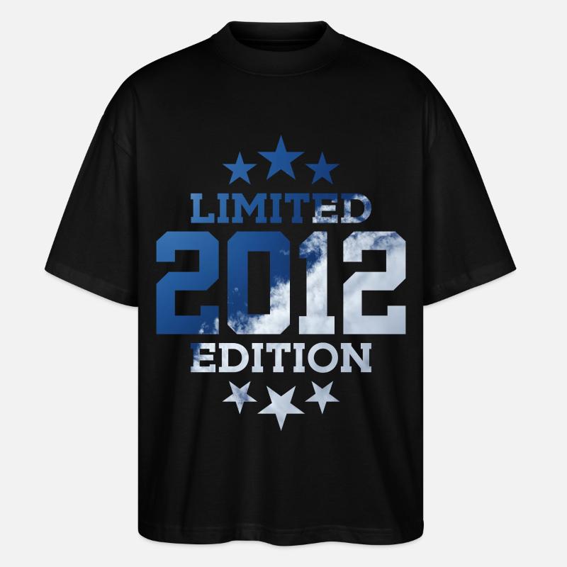 ÉDITION LIMITÉE 2012 14E ANNIVERSAIRE - T-shirt bio Blaster 2.0 coupe oversize Stanley/Stella Unisexe - noir