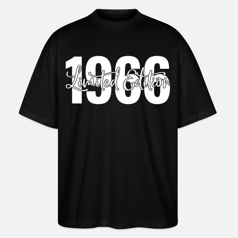 Edition limitée 1966 - T-shirt bio Blaster 2.0 coupe oversize Stanley/Stella Unisexe - noir