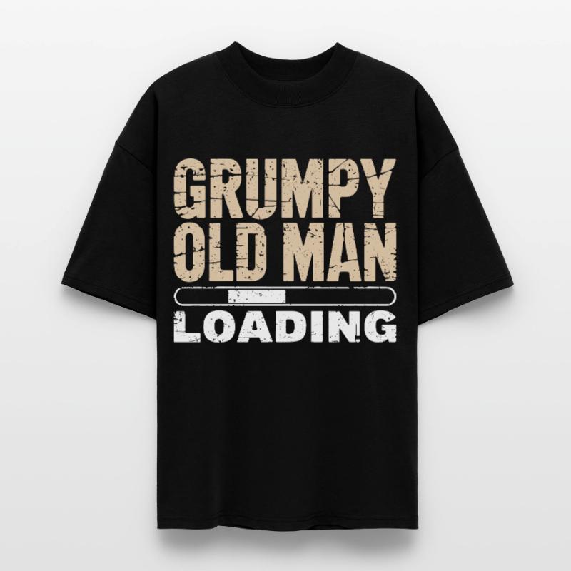 Grumpy Old Man Loading T-shirt bio Blaster 2.0 coupe oversize Stanley/Stella Unisexe