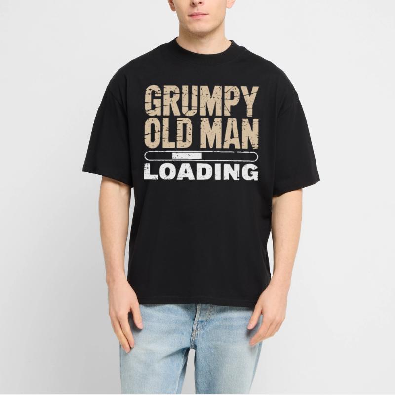 Grumpy Old Man Loading T-shirt bio Blaster 2.0 coupe oversize Stanley/Stella Unisexe