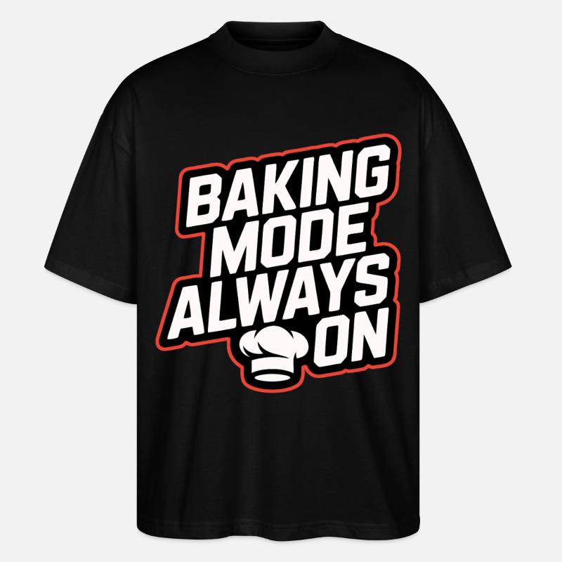 Mode de cuisson toujours activé - T-shirt bio Blaster 2.0 coupe oversize Stanley/Stella Unisexe - noir