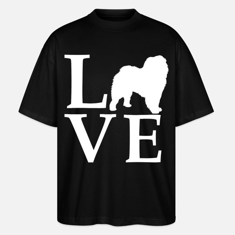 Chow Chow - T-shirt bio Blaster 2.0 coupe oversize Stanley/Stella Unisexe - noir