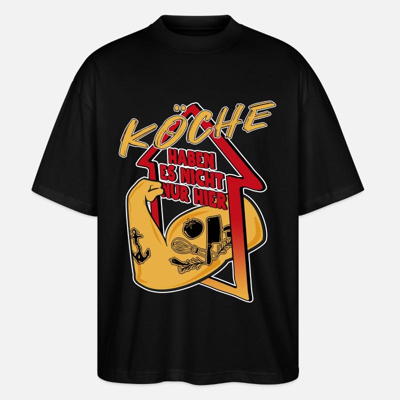 Koch - Stanley/Stella Oversized Unisex Bio T-Shirt Blaster 2.0 - Schwarz