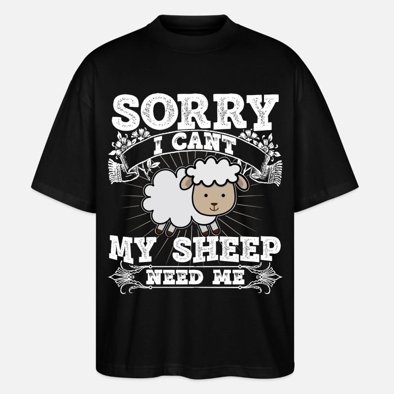 Shepherd Shepherd Shepherd Farmer Herd Sheep - Stanley/Stella Oversized Unisex Organic T-shirt Blaster 2.0 - black