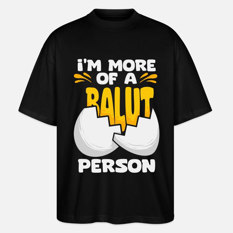 Balut Phillippinen - Stanley/Stella Oversized Unisex Bio T-Shirt Blaster 2.0 - Schwarz
