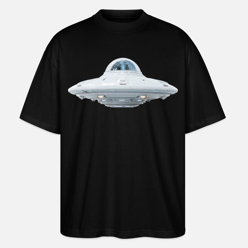 UFO - Stanley/Stella Oversized Unisex Bio T-Shirt Blaster 2.0 - Schwarz