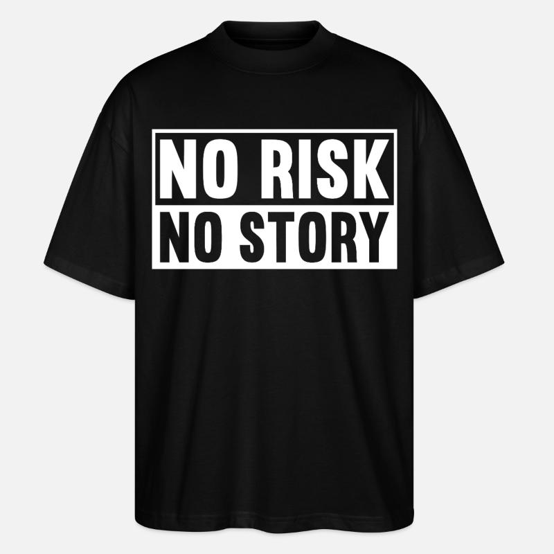 Pas de risque, pas d’histoire - T-shirt bio Blaster 2.0 coupe oversize Stanley/Stella Unisexe - noir