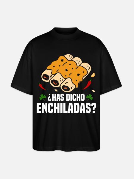 Enchilada Mexican Cuisine Mexicano Costume - Stanley/Stella Oversized Unisex Organic T-shirt Blaster 2.0 - black