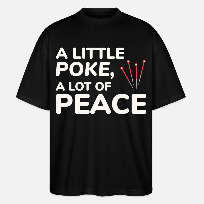 Licensed TCM Practitioner Expert Calming - Stanley/Stella Oversized Unisex Organic T-shirt Blaster 2.0 - black