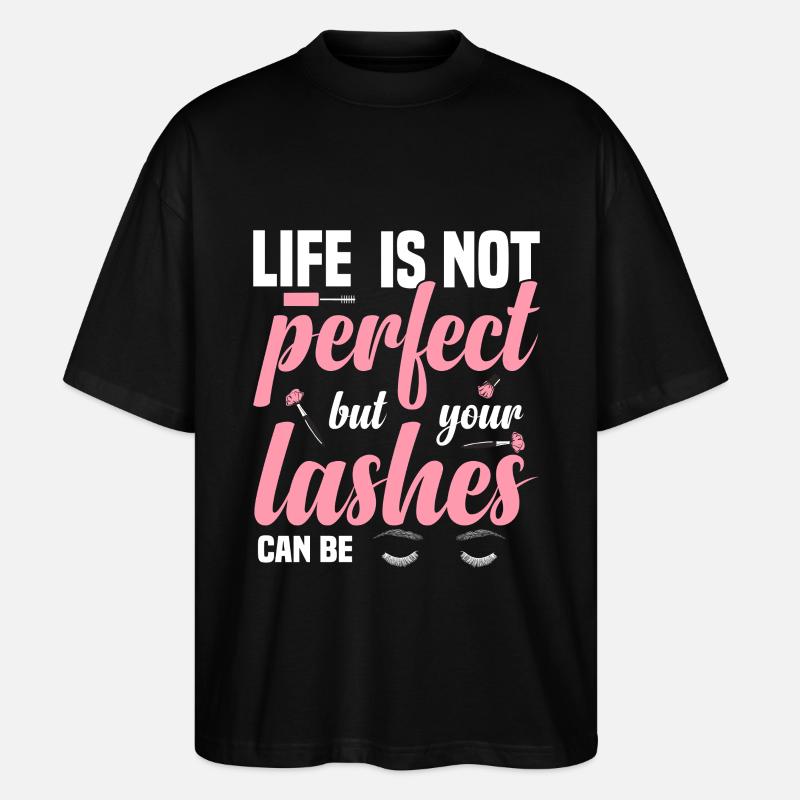 Technicien Cils Artiste Extension de Cils - T-shirt bio Blaster 2.0 coupe oversize Stanley/Stella Unisexe - noir