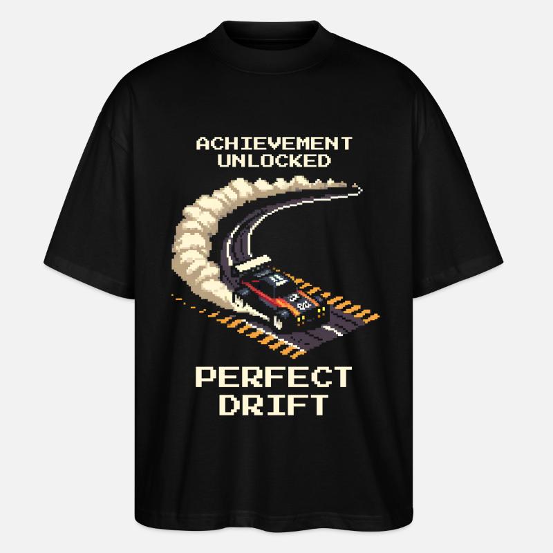 Succès : Dérive Parfaite | Dérive RC - T-shirt bio Blaster 2.0 coupe oversize Stanley/Stella Unisexe - noir