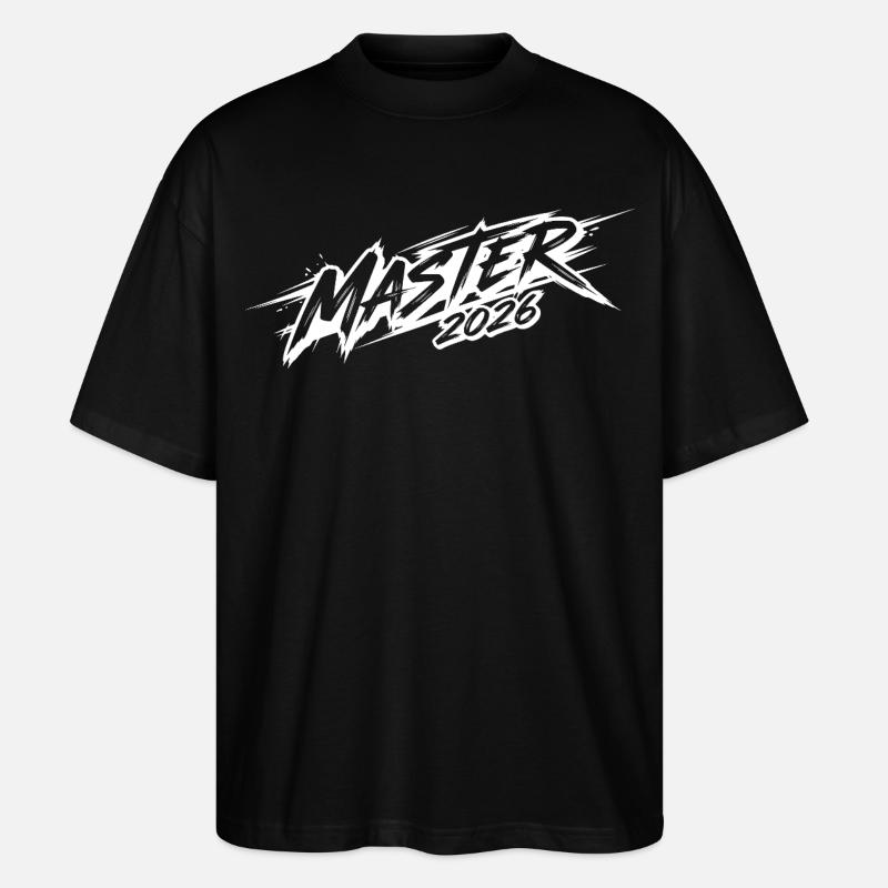 Master 2026 - Stanley/Stella Oversized Unisex Bio T-Shirt Blaster 2.0 - Schwarz