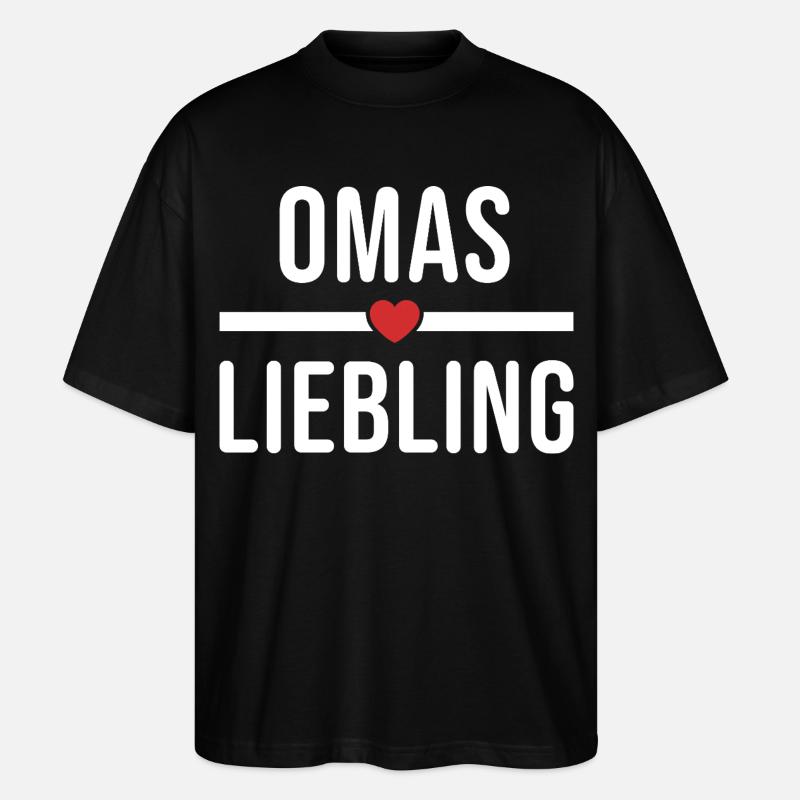 Le préféré de grand-mère - T-shirt bio Blaster 2.0 coupe oversize Stanley/Stella Unisexe - noir