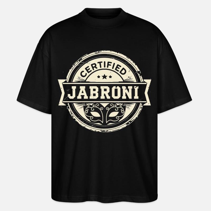Certified Jabroni - Stanley/Stella Oversized Unisex Bio T-Shirt Blaster 2.0 - Schwarz