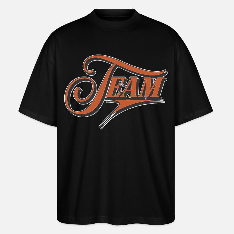 Team - Stanley/Stella Oversized Unisex Bio T-Shirt Blaster 2.0 - Schwarz