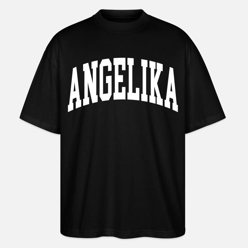 Angelika - Stanley/Stella Oversized Unisex Bio T-Shirt Blaster 2.0 - Schwarz